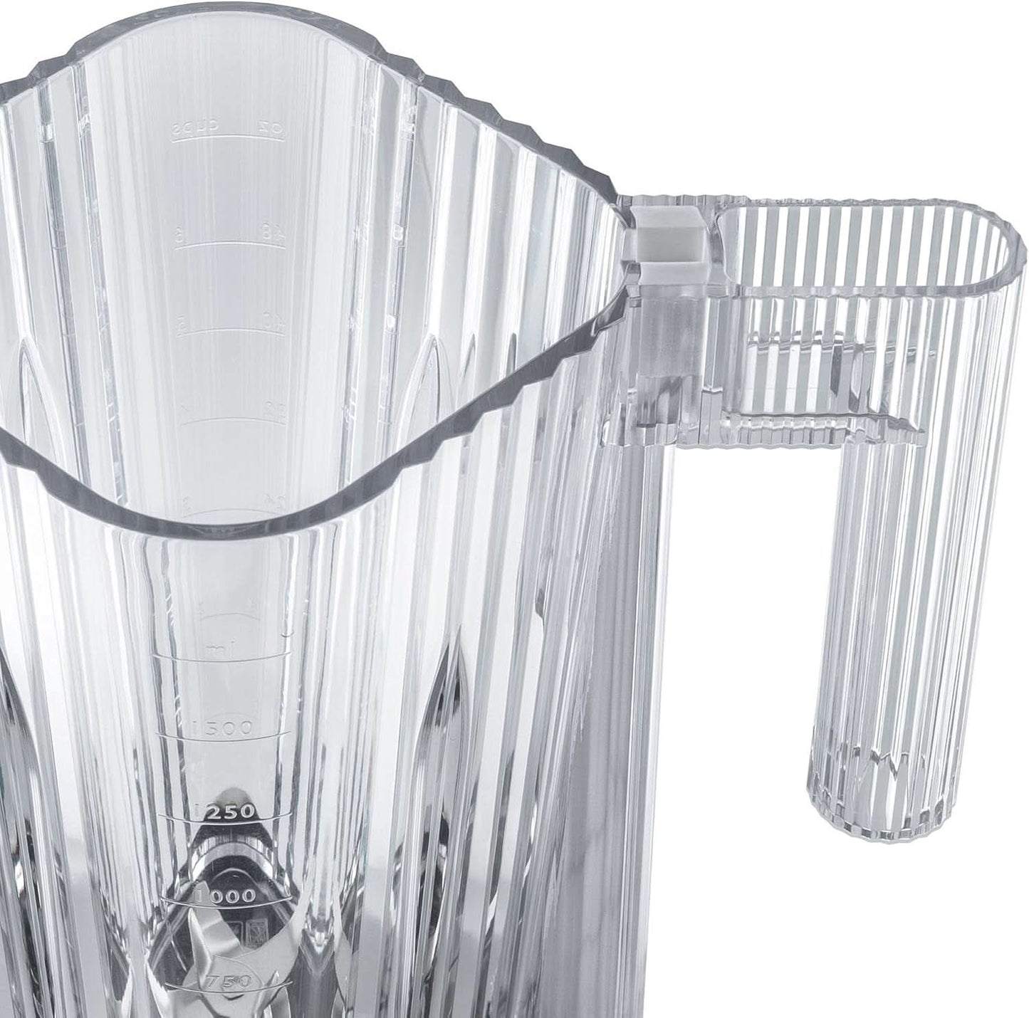 Alessi Plissé MDL09 W - Mixeur avec carafe graduée, résine thermoplastique, Cuisine Naty Shop