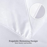 Kingsley Trend Couette alternative en duvet blanc pour toutes les saisons, toutes saisons, couette king size (2,6 m x 2,3 m), couettes et couettes douces et lavables en machine Naty Shop