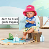 Costume de pêcheur Baby Born Teddy avec canne à pêche pour poupées de 43 cm et ours en peluche, 835982 Zapf Creation