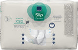 Couches antidérapantes junior de qualité supérieure, écolabellisées, protection améliorée contre les fuites, couches pour bébé sûres et confortables - taille 7/XS2, tour de taille 40-60 cm, 5-15 ans, 1 x 32 paquets