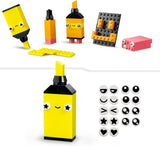 LEGO 11027 Classic Neon Creative Building Set, coffret de briques, jouet de construction avec modèles : voiture, ananas, extraterrestre, patins à roulettes, figurines et plus encore, pour les enfants à partir de 5 ans Jeux de construction Besuche den LEGO-Store