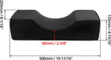 QWORK® Oreiller à cils, oreiller de maquillage de beauté en forme de U, oreiller ergonomique pour allonger les cils, oreiller à cils en mousse à mémoire de forme pour salon de beauté à usage domestique (noir) Oreillers orthopédiques cervicaux Naty Shop