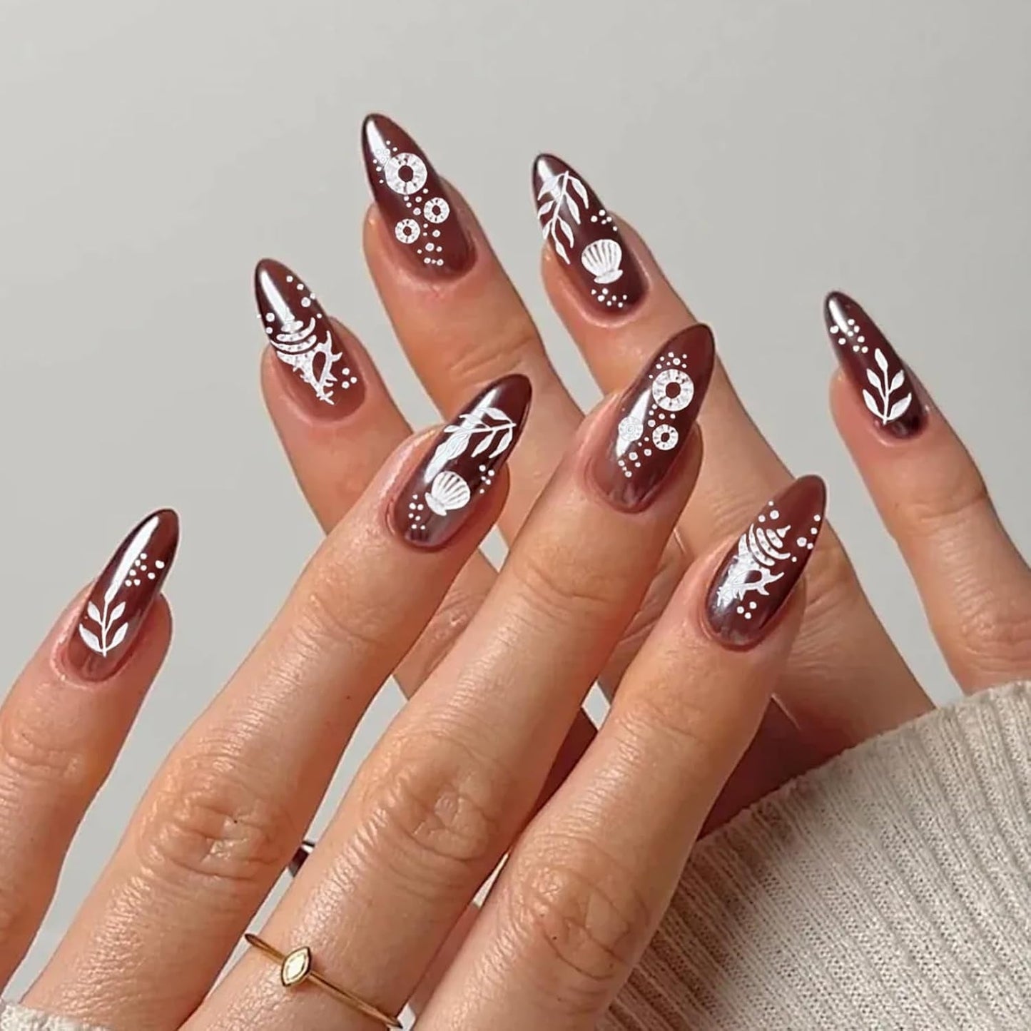 5 pièces 5D autocollants pour ongles en relief motif océan breloques pour ongles océan été autocollants pour ongles coquillages animaux marins autocollants mignons pour la conception des ongles accessoires de conception des ongles