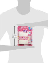 Simba 105562487 - New Born Baby First Nursing Set, tétine, couche et biberon avec contenu disparaissant, pour poupées 38-43 cm Naty Shop Dolls