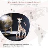 Sophie la girafe - Coffret bébé + anneau de dentition - Caoutchouc 100% naturel - Coffret d'activités bébé - Jouet d'éveil