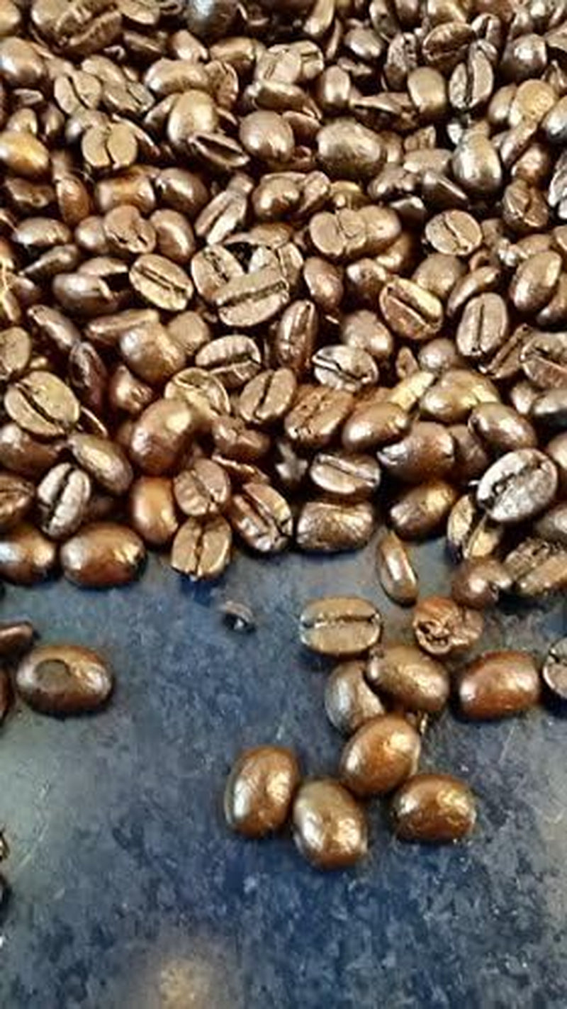 Grains Quarta Caffè Sorte Rossa - Café Arabica et robuste, 250g, arôme fort et énergique - 1 paquet de 250g. Produit dans les Pouilles, Salento