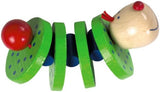 HABA 1068 - Jouet à saisir Flapsi, jouet joyeux pour bébés et jeunes enfants, en bois à partir de 6 mois, jouet de motricité avec hochet Baby Toys Naty Shop