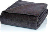 Glart Couverture confortable Fleur de Vie Rose-Écru XL, 150X200 Cm, extra moelleuse comme couverture de canapé, couverture de yoga, couverture de vie, jeté de canapé en peluche Lits et couvertures Glart Uni gris 150X200Cm