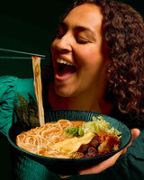 LEE KUM KEE Ramen Noodles - Ramen asiatique à la texture délicate et fine, le classique des soupes ramen et des plats au wok, nouilles semi-sèches, deux portions par paquet, 6 x 180g multipack