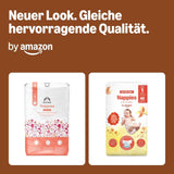 Couches Amazon Ultra Dry, taille 1 (2-5 kg) – Boîte mensuelle, blanche, 96 pièces (2 paquets de 48) (anciennement marque Mama Bear, produit identique)