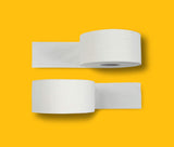 Amazoncommercial Papier toilette Mini Jumbo, non parfumé, 2 épaisseurs, 6684 pièces, 1 paquet de 12 rouleaux, 557 feuilles par rouleau, format feuille : 30,5 x 9 cm, blanc, compatible avec les distributeurs T2