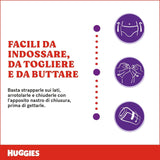 Couches Huggies Extra Care, ultra absorbantes, taille 5 (12-17 kg), 68 pièces