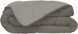 Couette CALGARY Chocolat/Corail 140 Couettes et couettes Naty Shop 260X240X1 cm