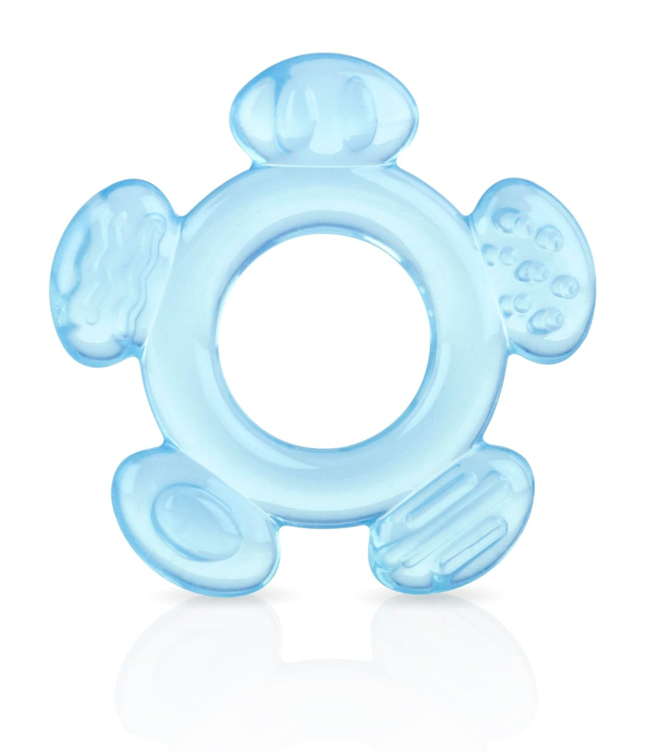 Nuby - Anneaux de dentition en 3 étapes – 3 anneaux de dentition pour stimuler les gencives et soulager la douleur de la dentition – Jouet de dentition pour bébé – Sans BPA – 3 mois et plus
