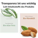 Lavera Basis Sensitiv, soin intensif pour peaux sèches à l'Aloe Vera et à l'huile d'amande, 150 ml Naty Shop