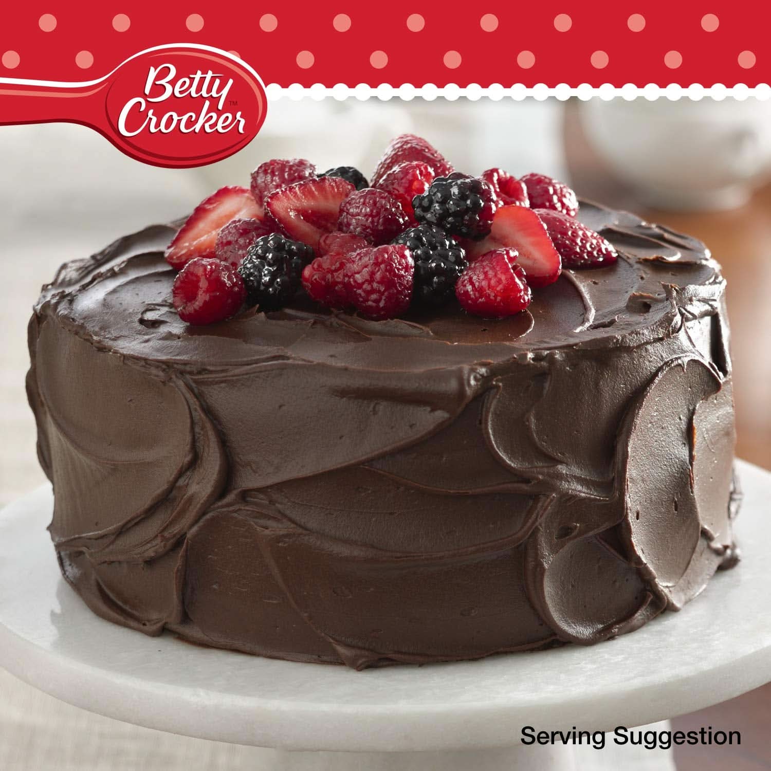 Betty Crocker, Glaçage pour gâteau au chocolat et caramel, 400 grammes Glaçages et Décor Naty Shop