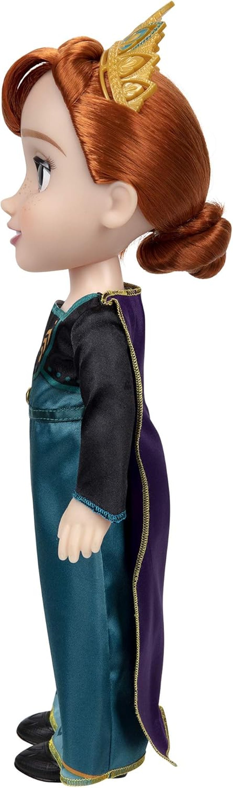 Poupée Anna Disney La Reine des Neiges 2 - une poupée articulée de 35 cm de haut dans une robe tendance emblématique avec l'écusson Arendelle et un diadème pour plus de plaisir, pour les filles âgées de 3 ans et plus