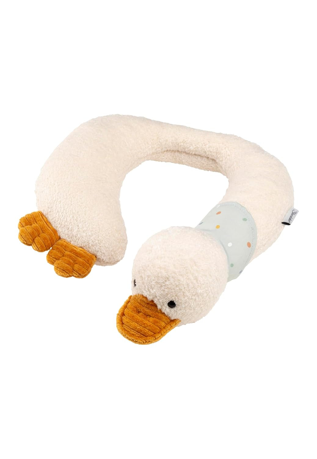 Edda Lou Support de cou de canard Oreiller cervical en forme de U Oreiller de tête d'animal pour garçons et filles Idéal pour la voiture, l'avion et les voyages Oreillers orthopédiques cervicaux Naty Shop