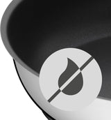 Poêle WMF Devil 20 cm, poêle à induction, acier inoxydable Cromargan, manche en plastique Casseroles et poêles Naty Shop
