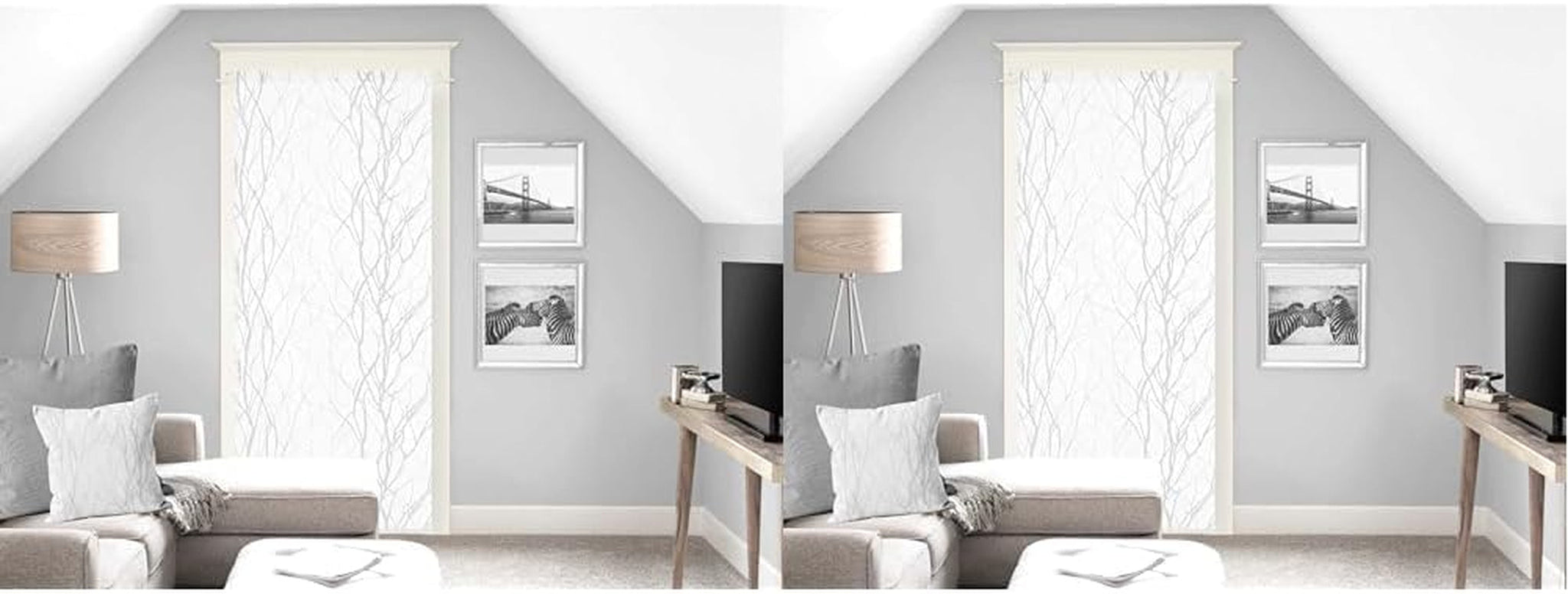 Soleil D'Ocre Liane Bise-Bise, Polyester, Blanc, 70 X 200 Cm Couettes et couettes Naty Shop Blanc 70 X 200 Cm (lot de 2)