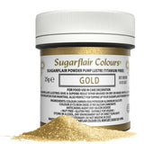 Sugarflair Pump Recharge Or - Pack de recharge de colorant alimentaire en spray à pompe - 25g