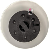 Dehner Mila pot de fleur avec système d'arrosage automatique, Ø 30 cm, hauteur 26 cm, plastique, blanc