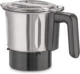 CASO B 1800 Powerblender-Set - Batteur sur socle, 28 000 U/Min, Glasbehälter 1,75 L, Inkl. Trinkflasche Und Zerkleiner, Mixer Testsieger Mit Sehr Gut, Edelstahl Naty Shop