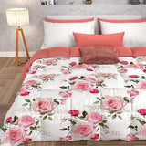 PETTI Artigiani Italiani - Couette d'hiver, Couette d'hiver, Couette simple, Double face, Impression monochrome et numérique, microfibre 100% hypoallergénique, Fabriqué en Italie