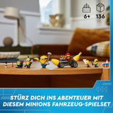 LEGO I - Simply Incorrigible 4 Minions et la machine à bananes pour I - Simply Incorrigible 4 Minions pour enfants Cadeau créatif pour garçons et filles de 6 ans 75580 Jeux de construction Beuche den LEGO-Store