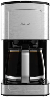 Expresso avec filtre Cecotec Coffee 66 Drop and Touch, puissance 950 W, 1,5 L, 12 tasses, écran tactile, carafe en verre, minuterie 24 heures, 6 interrupteurs, filtre à mailles réutilisable