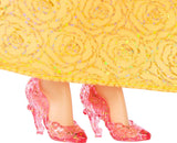 Mattel Disney Princess Toy Poupée articulée Belle avec vêtements et accessoires étincelants Cadeau inspiré du film Disney pour enfants HLW11