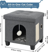 Couvertures et meubles, Animaux, Grottes et maisons, Chats, Lits pour chats, Chats - lits, matelas