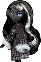 Rainbow High Shadow High Girl's Night - Shanelle Onyx - Poupée mannequin de 28 cm dans les tons de gris, cheveux noirs et tenue avec accessoires et peigne - Pour collectionneurs et enfants à partir de 6 ans