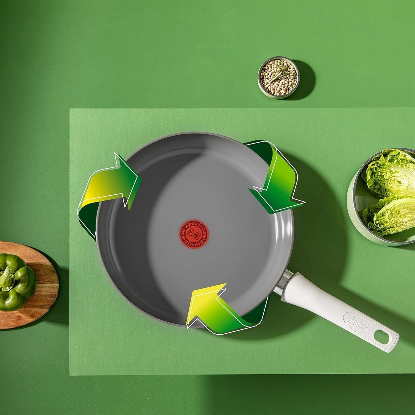 Tefal C42706 Renew sur poêle 28 cm avec joint céramique Casseroles et poêles Naty Shop