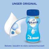 Aptamil Pronutra 2, lait de suite après 6 mois, lait infantile prêt à boire (4 x 200 ml)