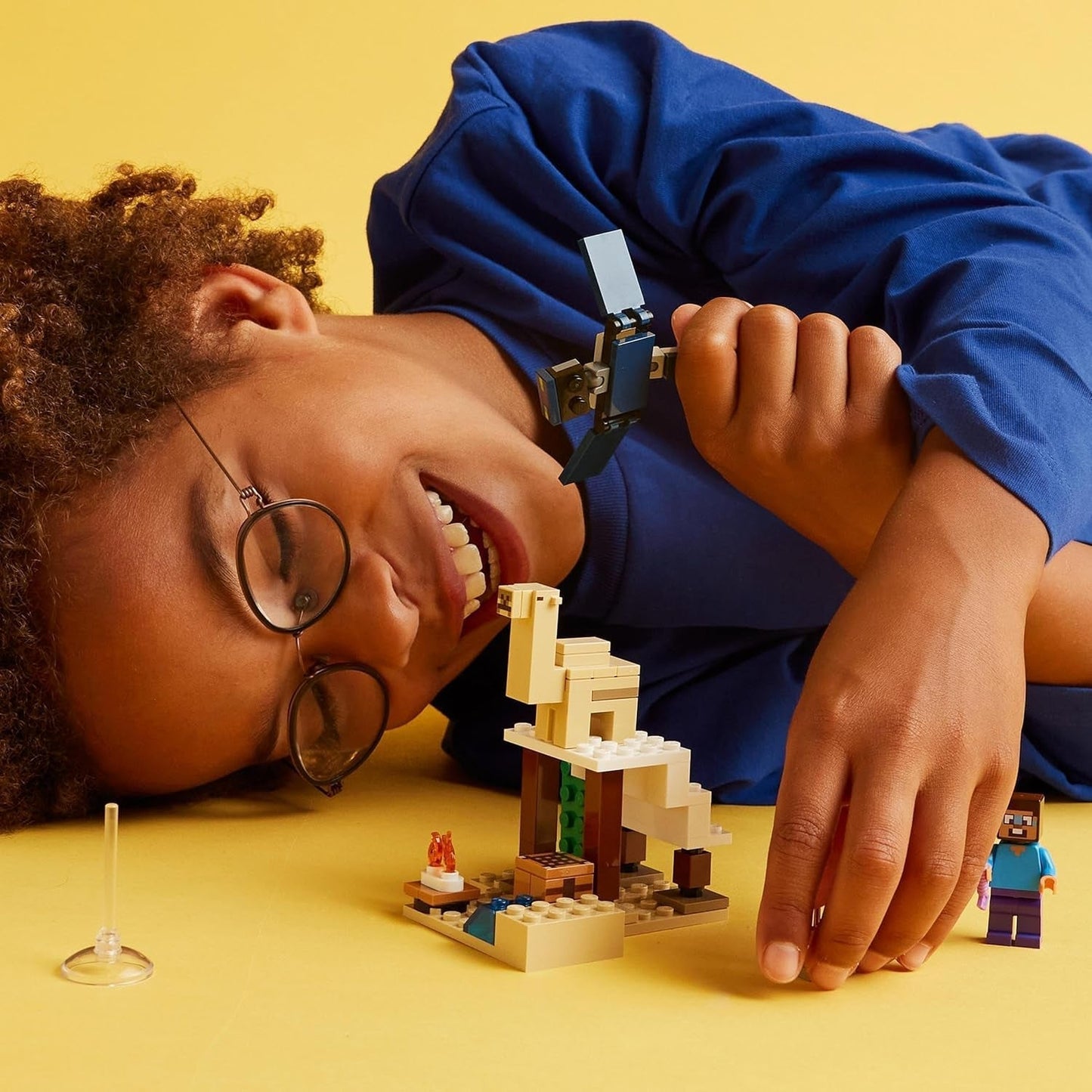 LEGO Minecraft Steve's Desert Expedition, jeu vidéo pour garçons et filles, biome avec Steve, maison, figurines et jouet Camel, cadeau de joueur pour les enfants à partir de 6 ans 21251 Jeux de construction Besuche den LEGO-Store