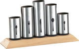 Porte-couverts en acier inoxydable, 1 paquet, argent Naty Shop Kitchen A 1 pièce