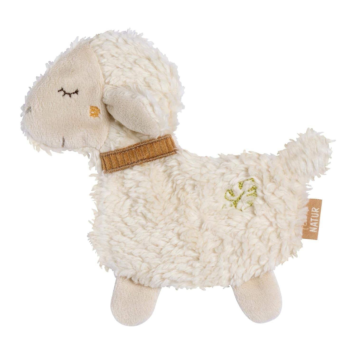 Fehn Poisson crépitant - Jouet à attraper et à jouer pour bébés - Jouet animal à attraper pour bébés - Jouet d'activité motrice et jouet crépitant pour bébés et tout-petits à partir de 0 mois Jouets pour bébés Naty Shop Natura ilorir