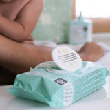 Suavinex Lingettes humides pour bébé 60 pièces adaptées aux peaux atopiques 96% ingrédients naturels