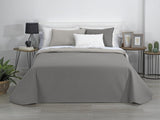 AVA | Courtepointe réversible | Pour toutes les saisons | Couleur – Beige/Taupe | Pour lit de 105 cm. (200 X 270 Cm. Ancho X Alto) | Quilt matelassé Quilts et quilts Naty Shop Titre par défaut