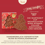 Venchi, Brutto&Buono, Barre de Chocolat au Lait en Forme de Sapin "Noisette de la Forêt du Piémont" Fait Main, 200g, Sans Gluten, Collection de Noël en Édition Limitée, Idée Cadeau