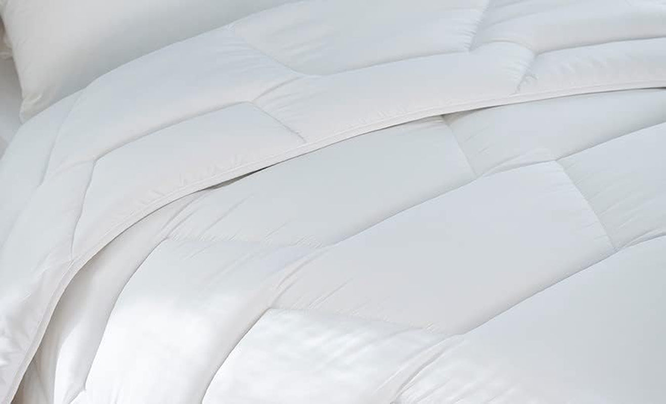 Abeil 15000000529 Couverture, housse en coton bio - garnissage 100% polyester Cyclafill, blanc, 200 X 200 Cm Couettes et couettes Naty Shop