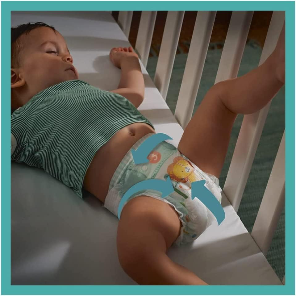 Couches PAMPERS Baby-DRY taille 7 123