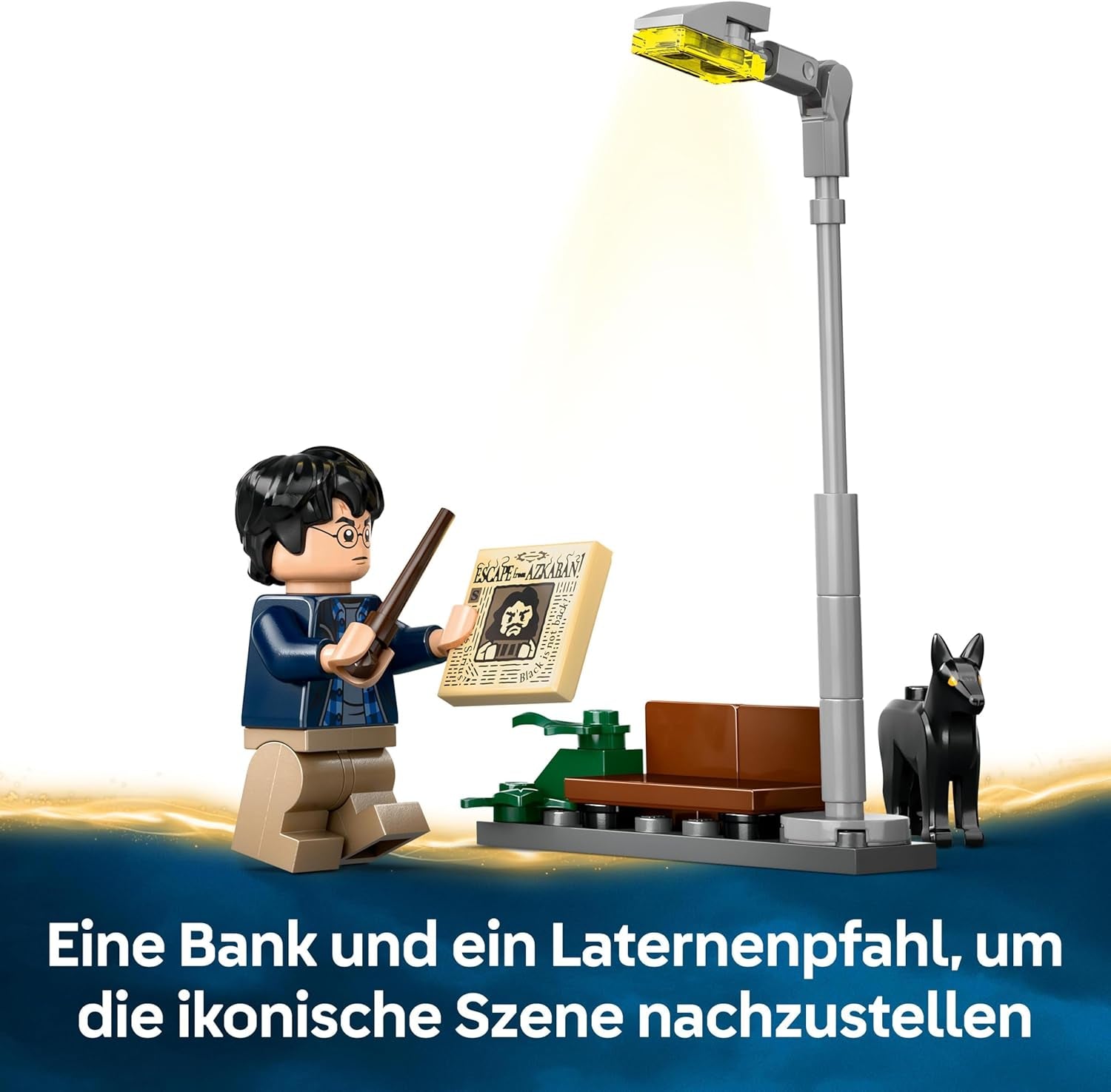 LEGO Harry Potter Adventures with The Travelling Knight - Ensemble de construction 5 figurines dont Ernie Prang, Stan Shunpike et le bus Padfoot Jouet pour les fans du monde sorcier Garçons et filles 8 ans 76446 Jeux de construction Beuche den LEGO-Store