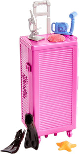Barbie série You Can Be Anything, biologiste marin, 1x poupée aux cheveux blonds, maillot de bain, dauphin, accessoires, cadeau pour enfants, jouet à partir de 3 ans, HMH26