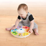 Baby Einstein, Hape, Cal's Smart Sounds Symphony Magic Touch Jouet d'activité électronique en bois en 3 langues (anglais, français et espagnol), 3 modes, à partir de 6 mois Jouets pour bébés Naty Shop