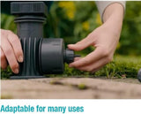 Système d'irrigation Gardena Micro-Drip Basic Unit 2000 : unité de base pour réduire la pression, débit d'eau env. 2 000 l/h, technologie de connexion simple et rapide (1354-20)
