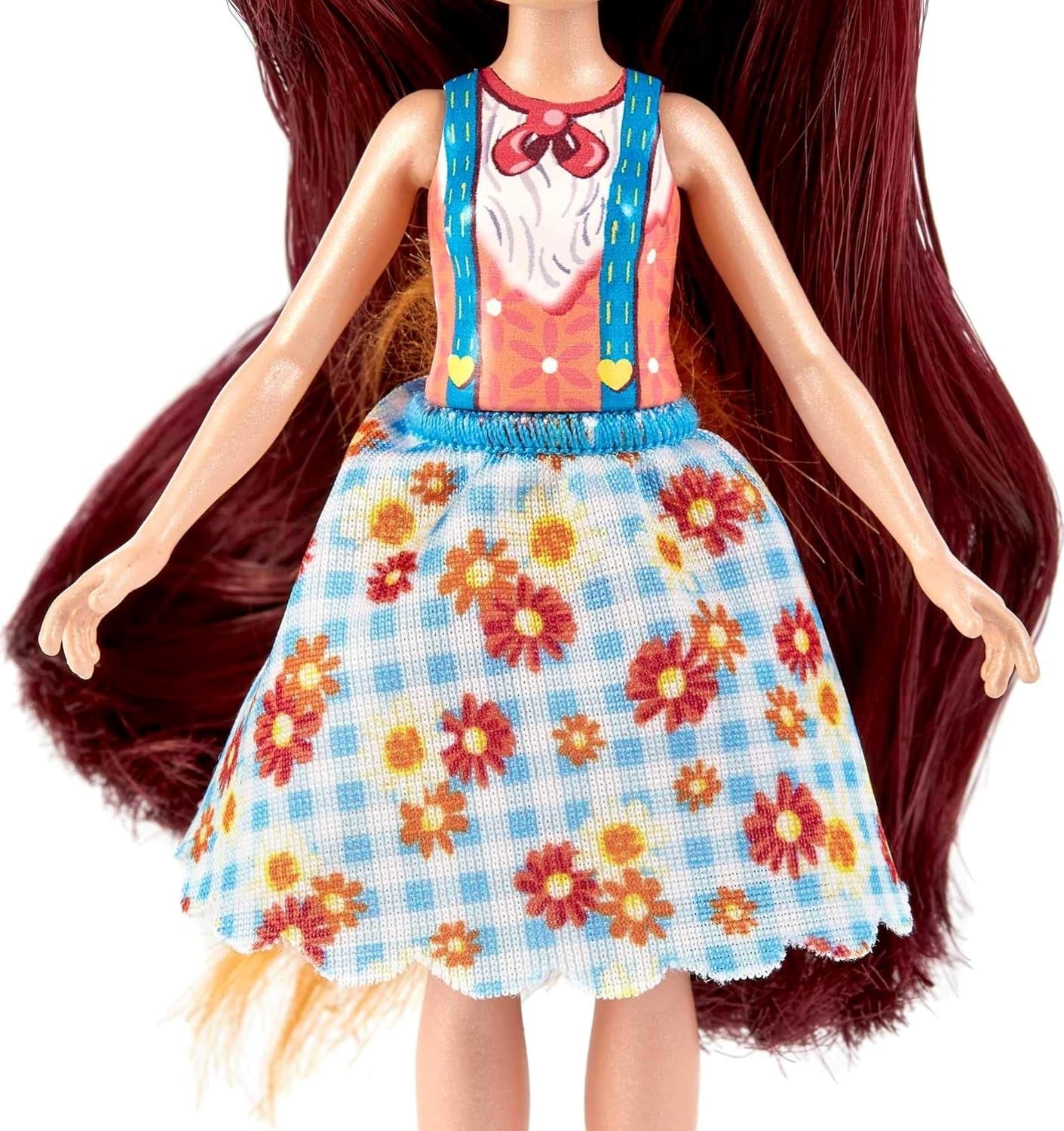 Enchantimals HCF81 - Felicity Fox et sa petite sœur (environ 15 cm et environ 10 cm) et 2 figurines d'animaux, jupe et accessoires amovibles, super cadeau pour les enfants à partir de 3 ans