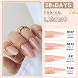 Makartt Poly Nail Extension Gel - Gel d'extension acrylique, Gel de renforcement des ongles, Décoration des ongles, 50 ml (Violet)