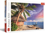 Trefl - Île de Bora-Bora - Puzzle de 500 pièces - Puzzle de vue de vacances à faire soi-même Divertissement créatif Puzzle classique amusant pour adultes et enfants 10+ Puzzle Naty Shop Titre par défaut
